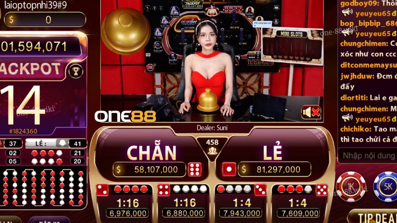 Giới thiệu game xóc đĩa livestream ONE88